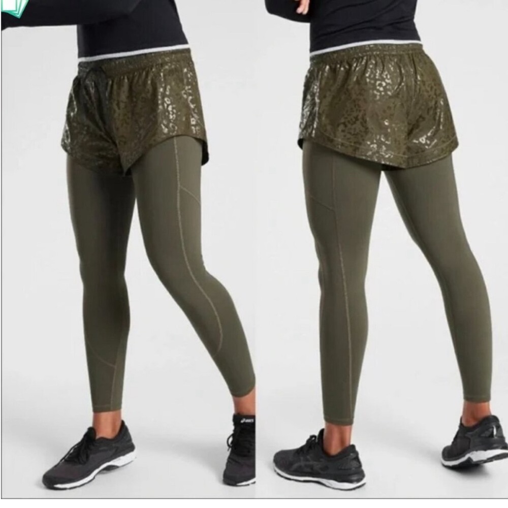 Athleta Rainer 2 in 1 Tight‎ Small
